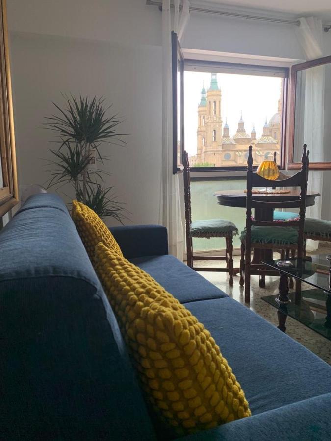 Apartamento Con Vistas Al Pilar Con Aparcamiento Privado Saragozza Esterno foto